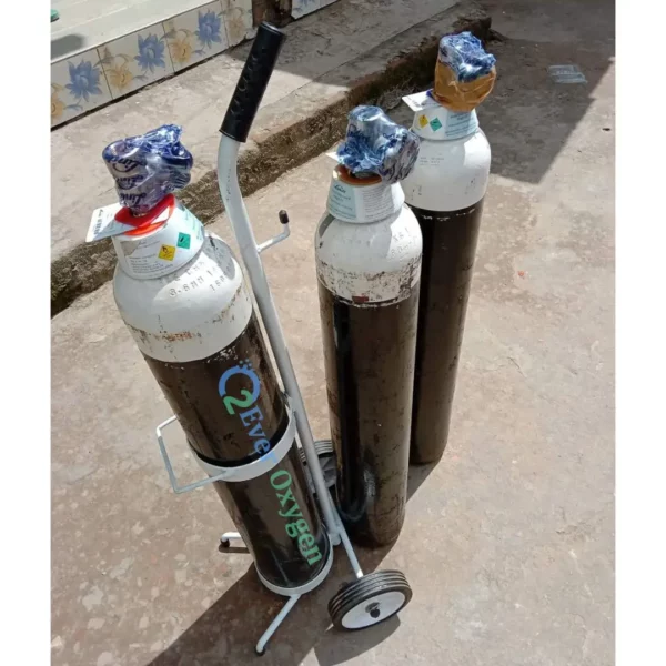 Linde Medical Oxygen Cylinder — view 2