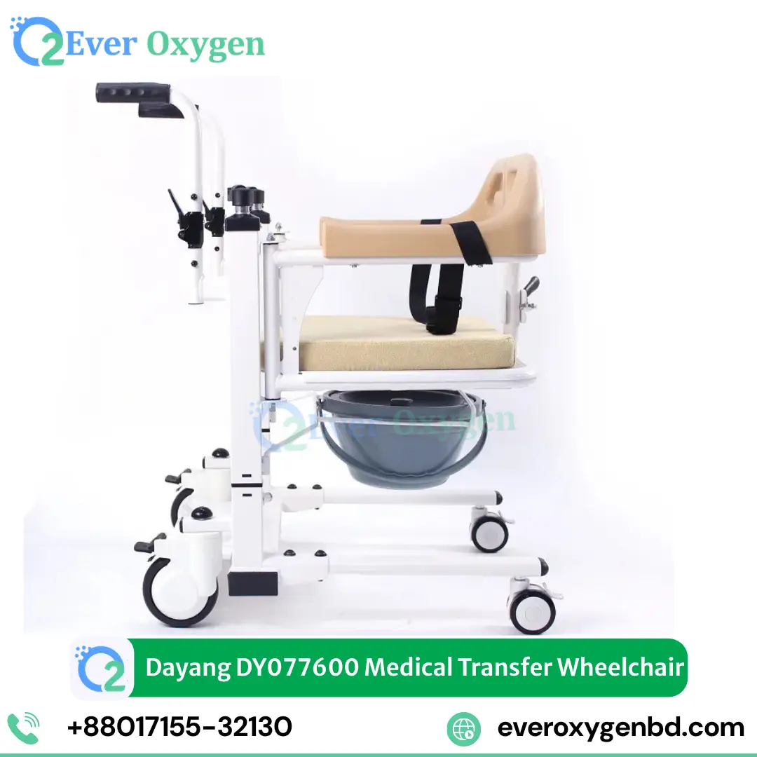 Dayang DY077600 Medical Transfer Wheelchair Price in Bangladesh - Image 4