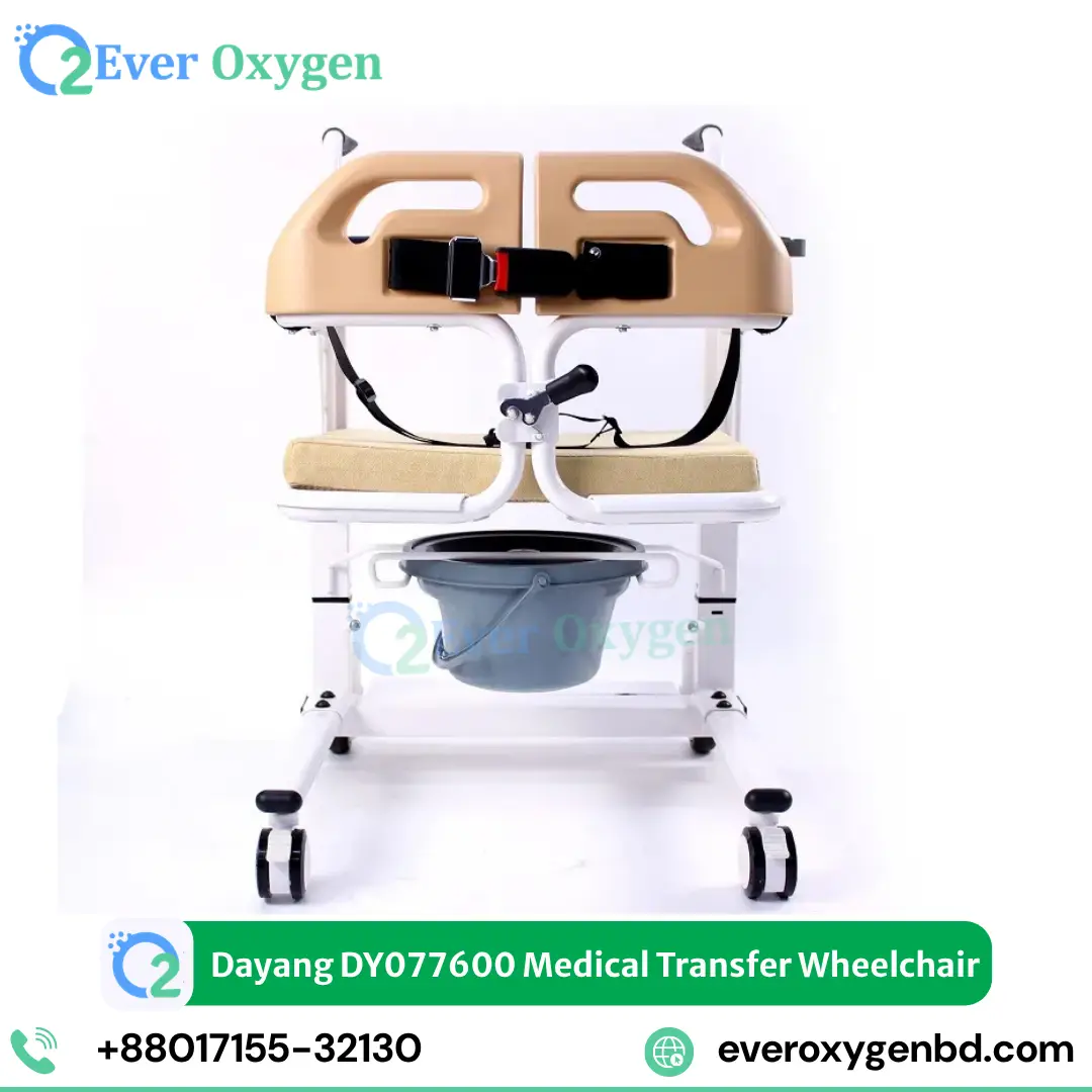 Dayang DY077600 Medical Transfer Wheelchair Price in Bangladesh - Image 3