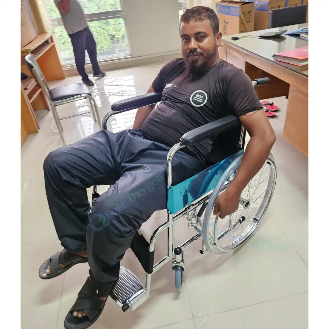 Kaiyang KY-809 Manual Folding Wheelchair Price in Bangladesh