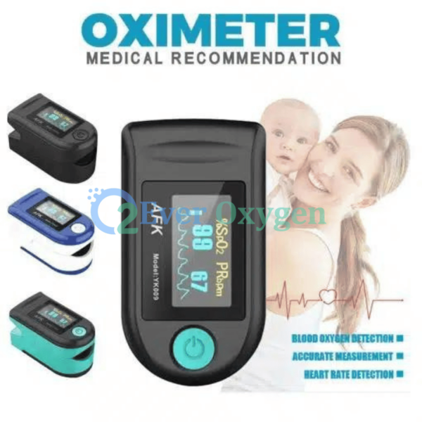 AFK YK009 Portable Fingertip Pulse Oximeter Blood Oxygen Level Monitor with Oxygen Saturation Monitor