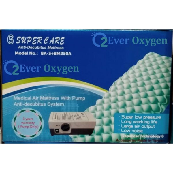 Super Care BA-3+BM250A Anti Bedsore Medical Air Mattress BD