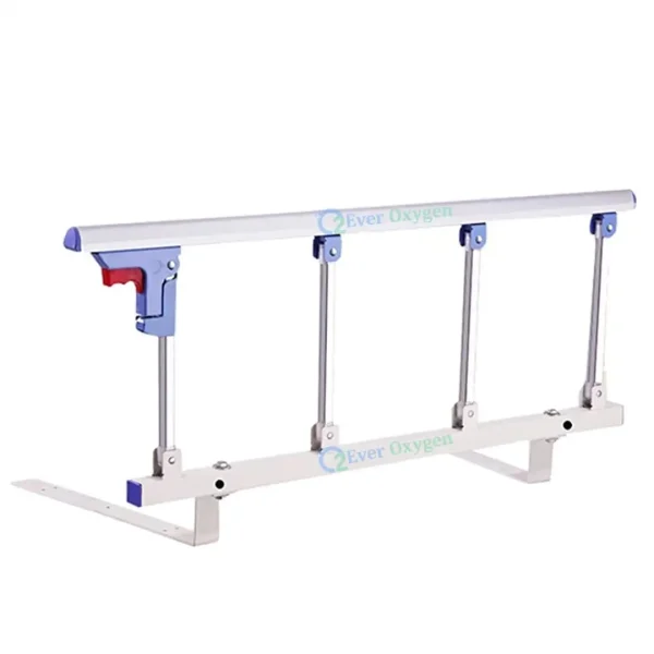 Folding Aluminum Stainless Side Guard Rail for Hospital Beds - Image 4