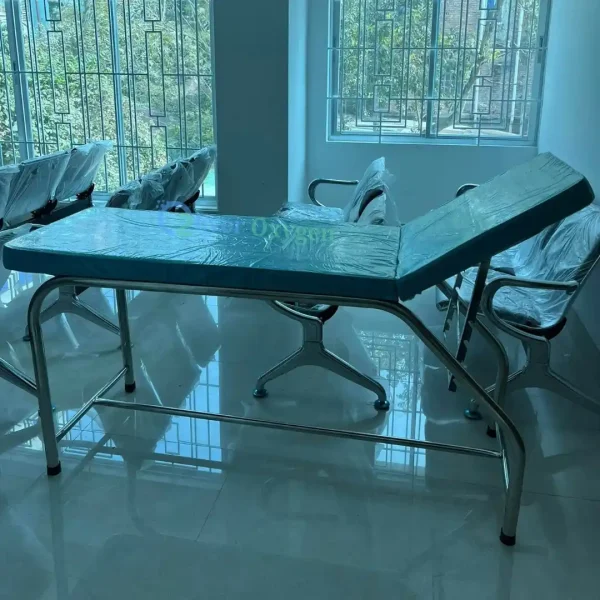 Patient Examination Bed for Hospital & Doctor Chamber (SS/MS) - Image 5