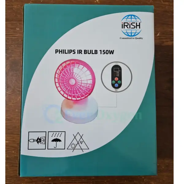 IRISH Infrared Heating Lamp / IRR Lamp- 150 Watt with regulator — view 2