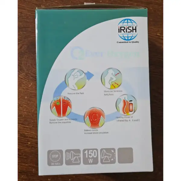 IRISH Infrared Heating Lamp / IRR Lamp- 150 Watt with regulator — view 5