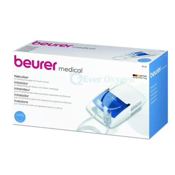 Beurer IH21 compressor nebulizer Germany - Ever Oxygen BD Dhaka