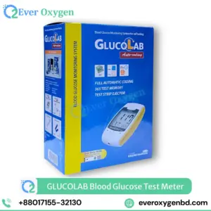 GLUCOLAB Blood Glucose Test Meter with 25 Test Strips & 25 Lancets - additional image