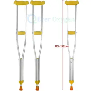 Medical Walking Crutches Price in Bangladesh | Underarm Axillary Crutch with Pad and Hand Grip