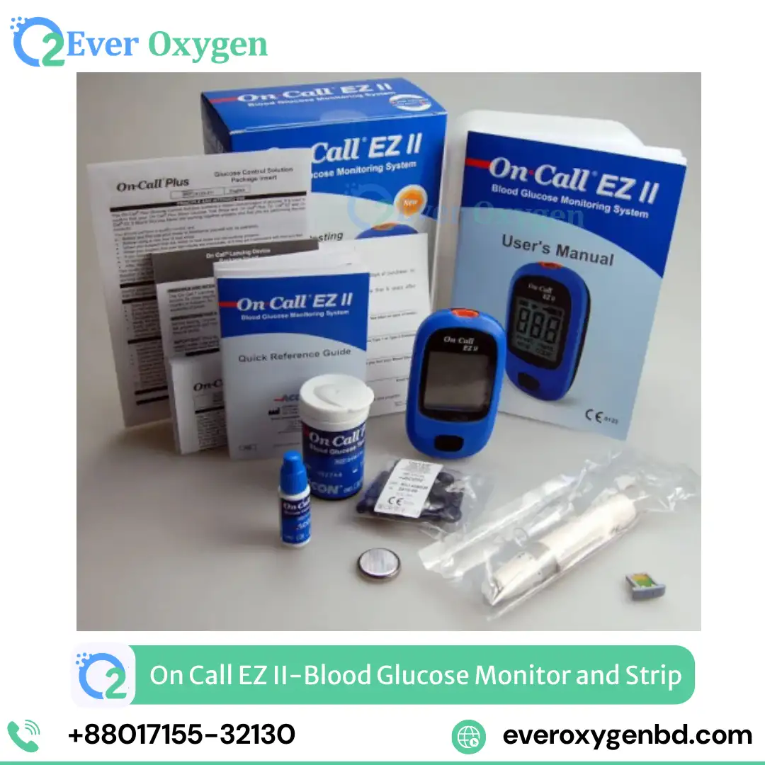 On Call EZ II-Blood Glucose Monitor and Strip Price in BD