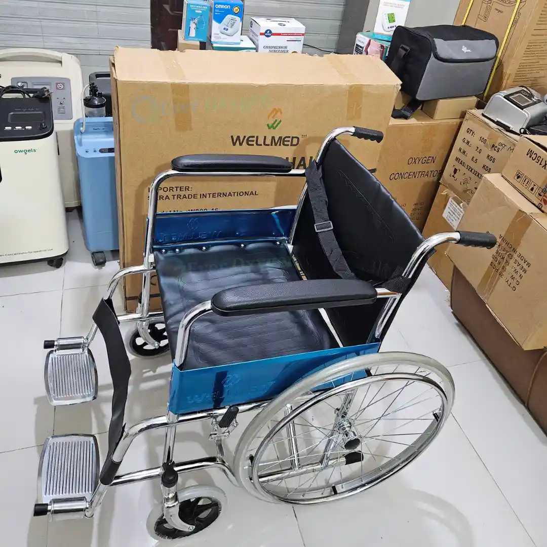 WELLMED W809-46 Manual Folding Wheelchair Price in Bangladesh (3)