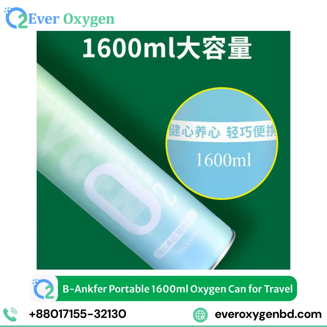 B-Ankfer Portable 1600ml Oxygen Can for Travel Price in Bangladesh - Image 2