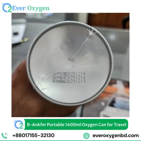 B-Ankfer Portable 1600ml Oxygen Can for Travel — view 4
