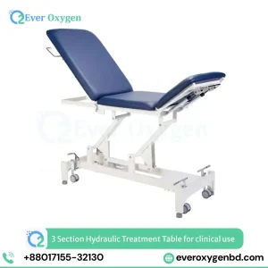 3 Section Hydraulic Treatment Table for clinical use price in bd