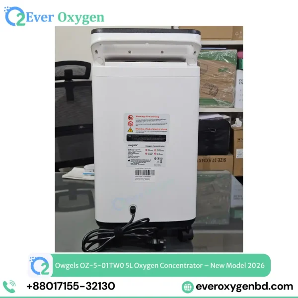 Owgels OZ-5-01TW0 5L Oxygen Concentrator – New Model 2026