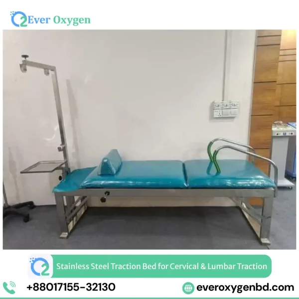 Stainless Steel Traction Bed for Cervical & Lumbar Traction price in bd