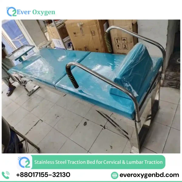 Stainless Steel Traction Bed for Cervical & Lumbar Traction price in bd